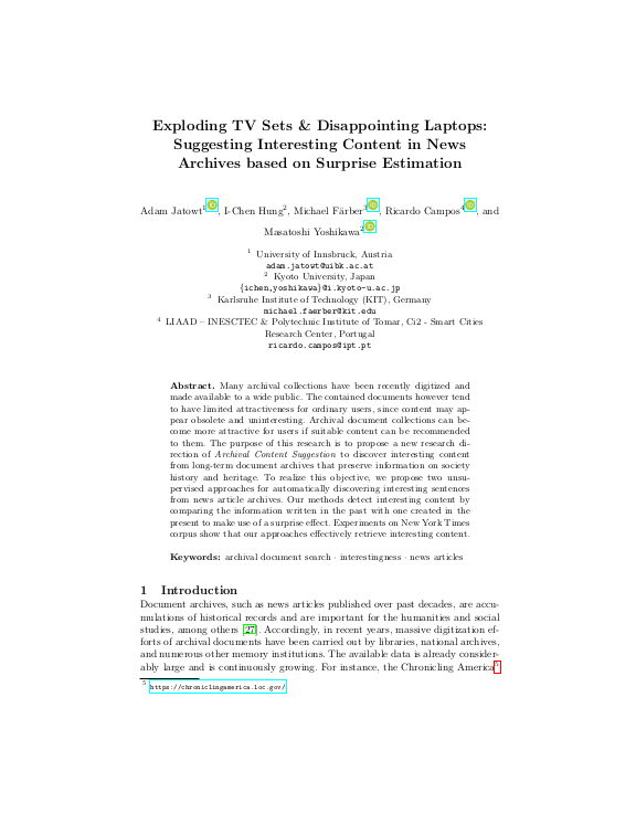 Cover der Publikation