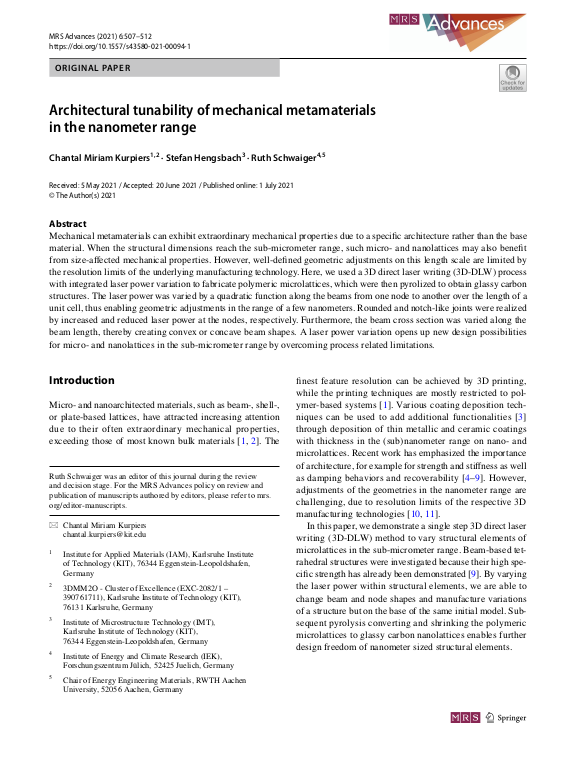 Cover der Publikation