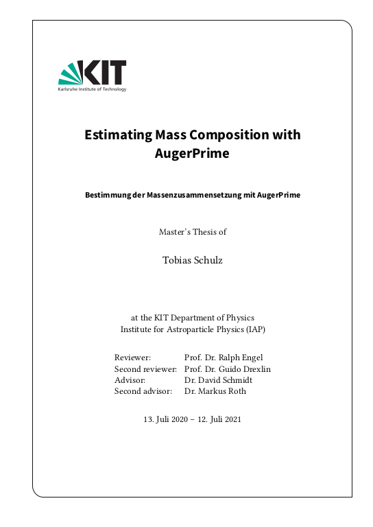 Cover der Publikation