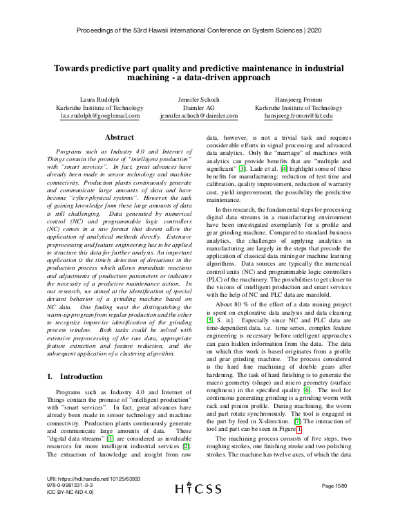 Cover der Publikation