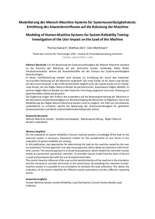 Cover der Publikation