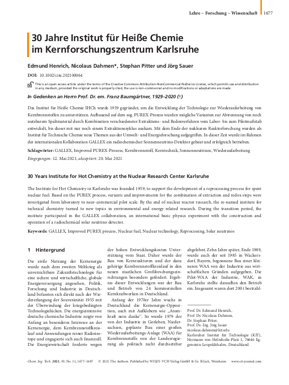 Cover der Publikation