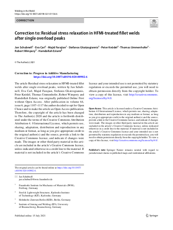 Cover der Publikation