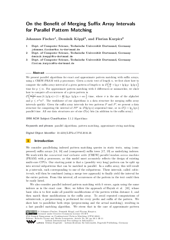 Cover der Publikation