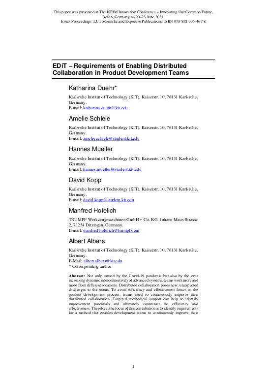 Cover der Publikation