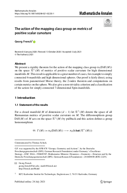 Cover der Publikation