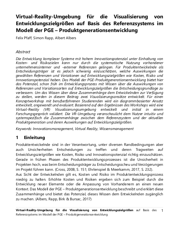 Cover der Publikation