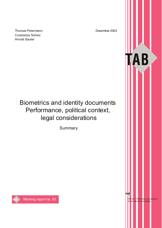 Cover der Publikation