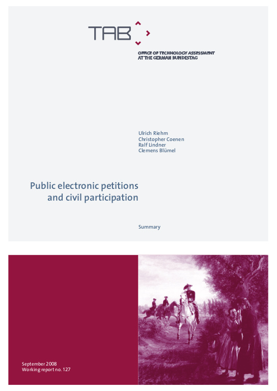 Cover der Publikation