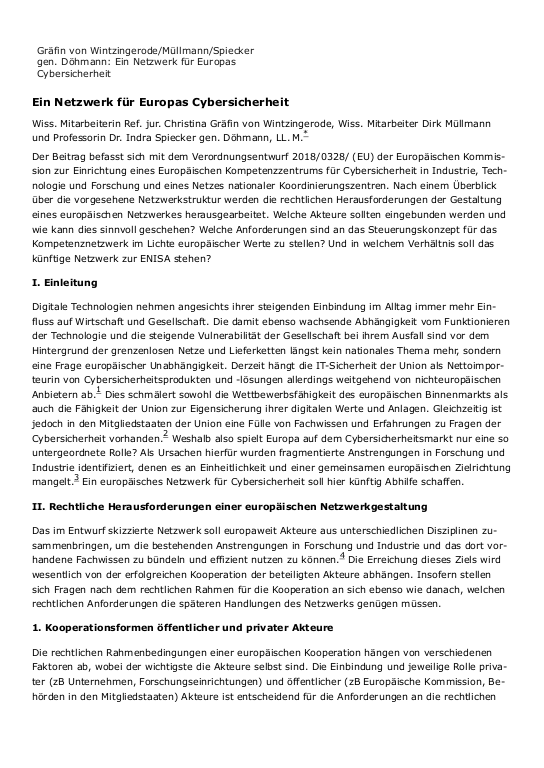 Cover der Publikation