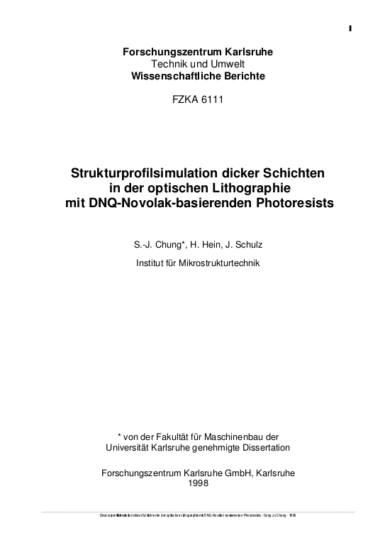 Cover der Publikation