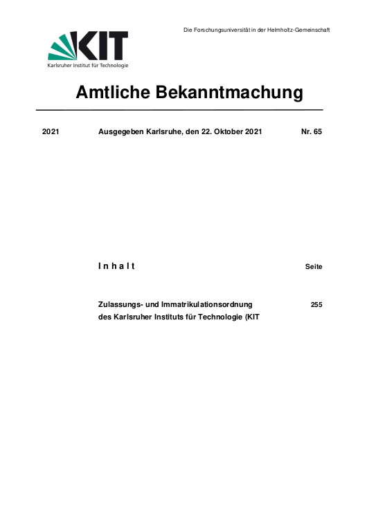 Cover der Publikation