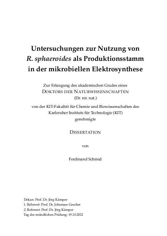 Cover der Publikation