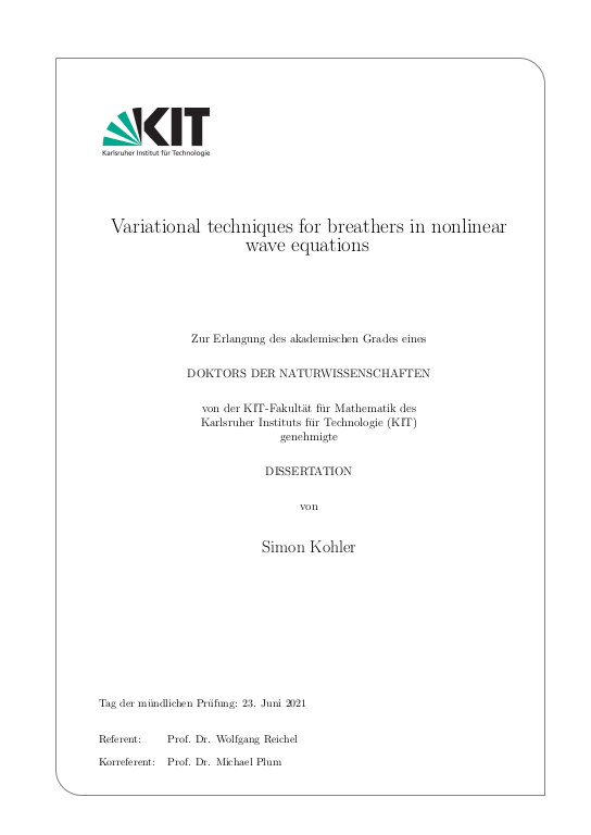 Cover der Publikation