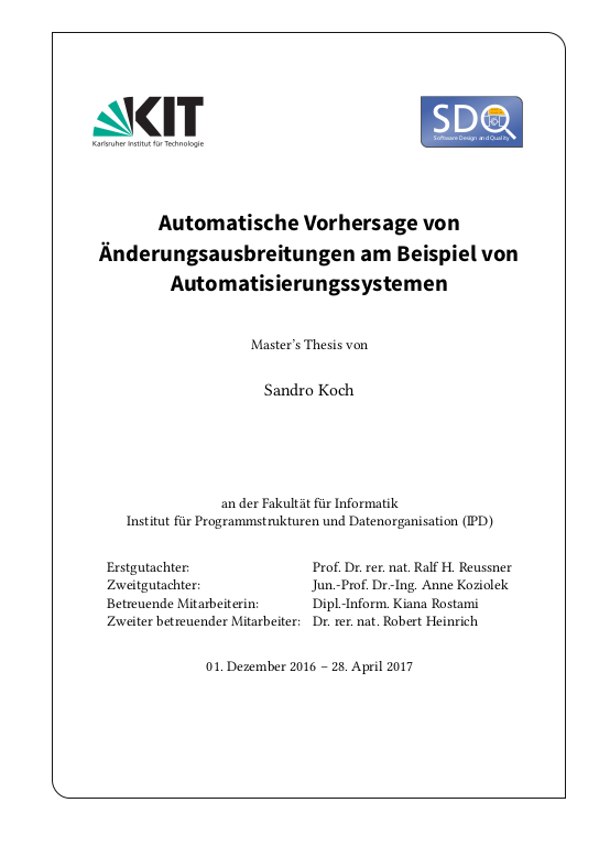 Cover der Publikation