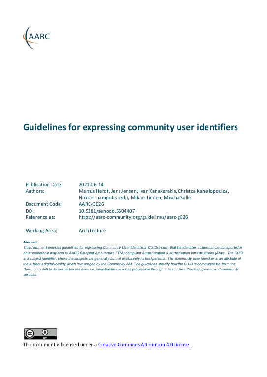 Cover der Publikation