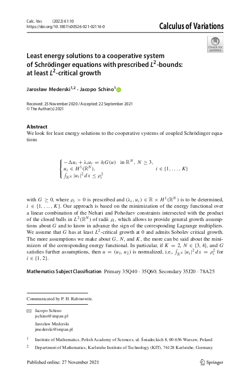 Cover der Publikation