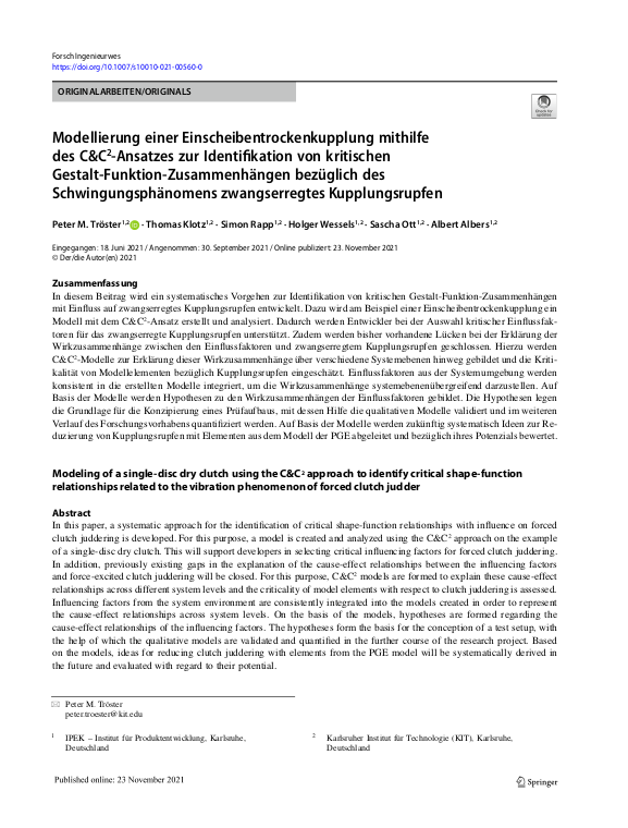 Cover der Publikation