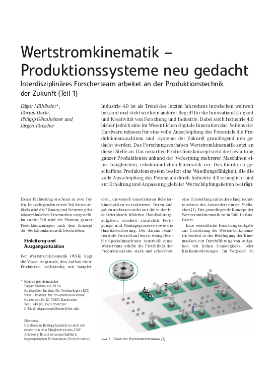 Cover der Publikation