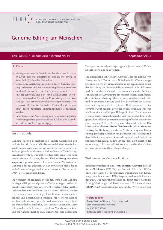 Cover der Publikation