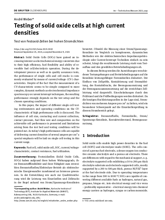 Cover der Publikation