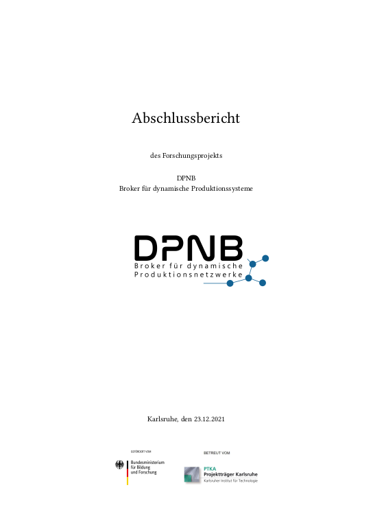 Cover der Publikation