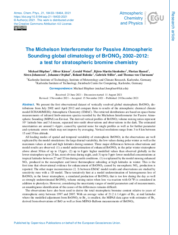 Cover der Publikation