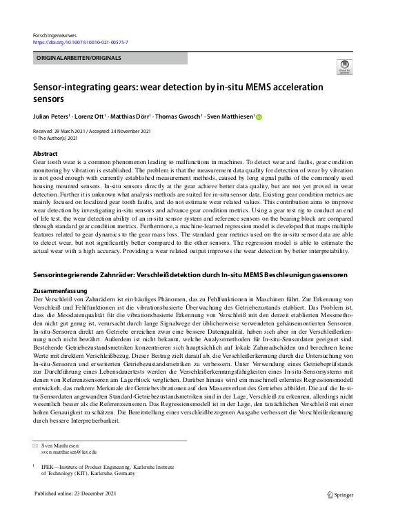 Cover der Publikation