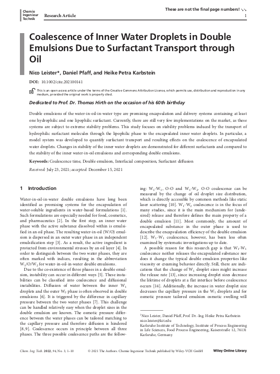 Cover der Publikation