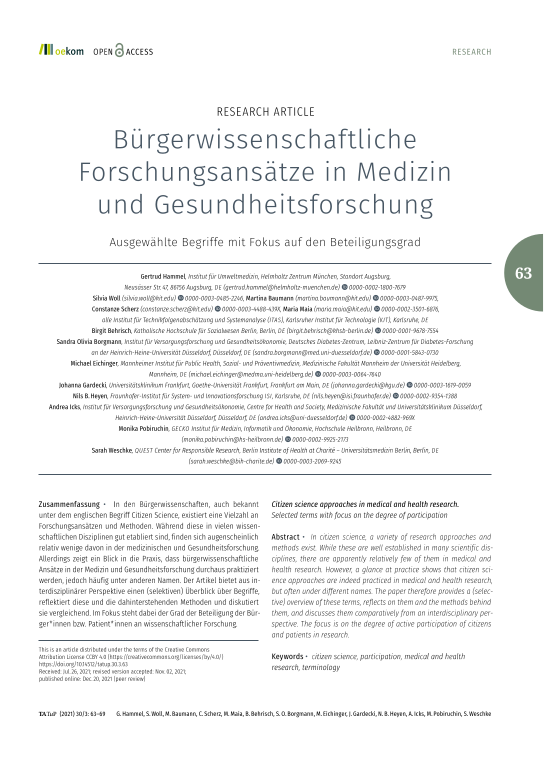 Cover der Publikation