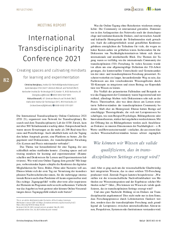 Cover der Publikation