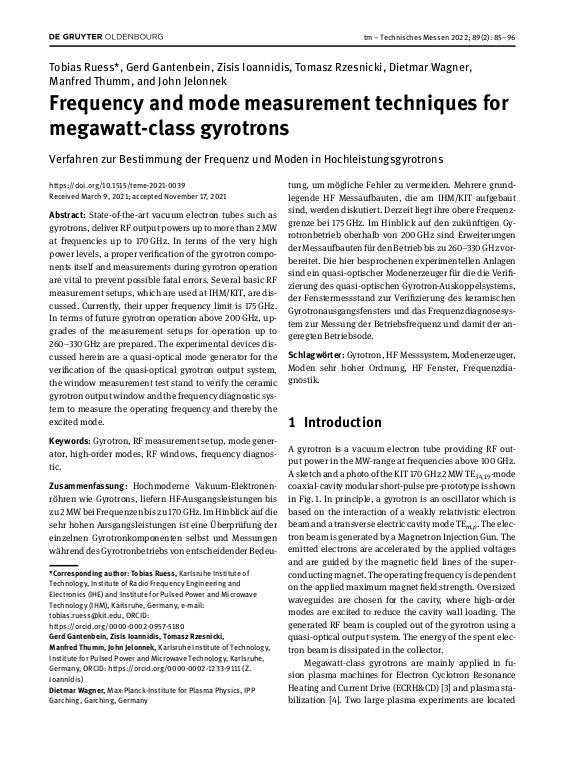 Cover der Publikation