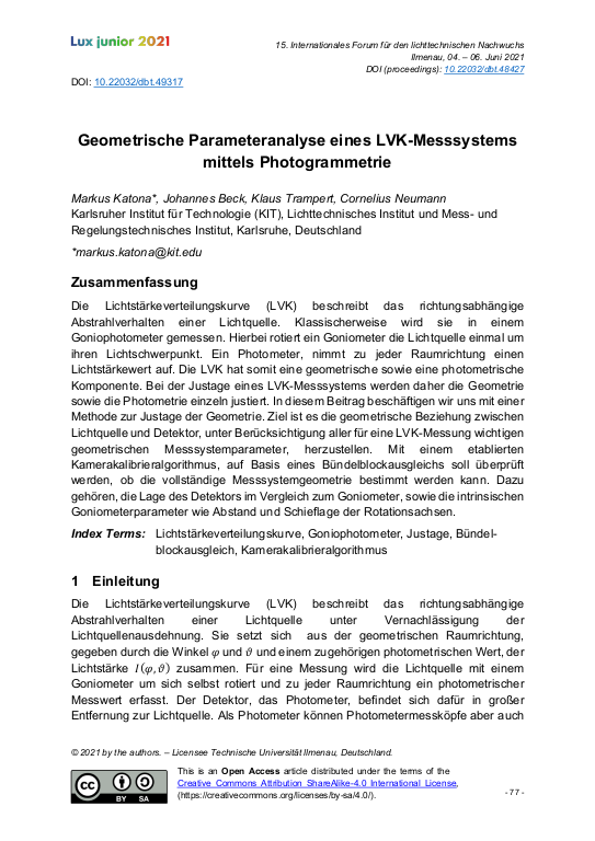 Cover der Publikation