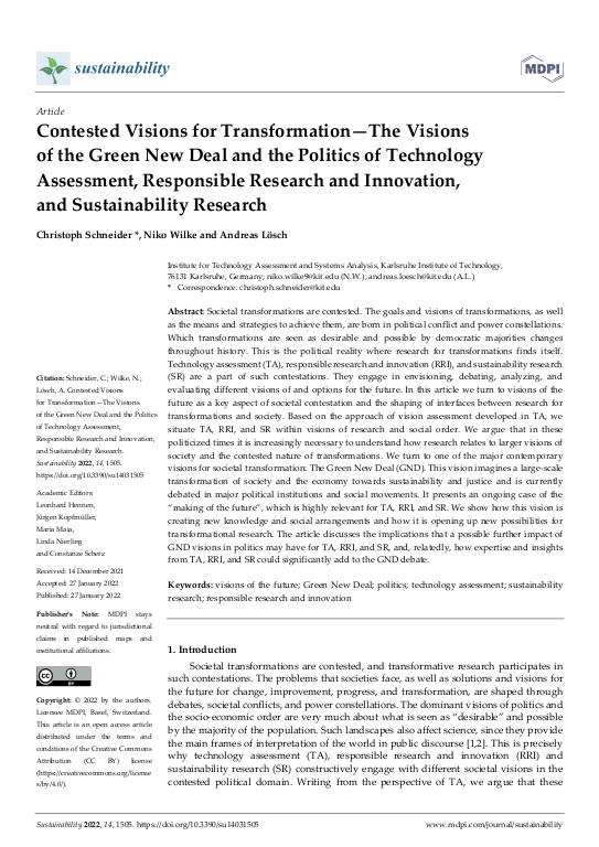 Cover der Publikation