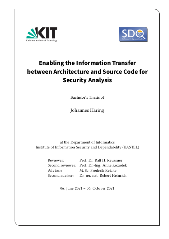 Cover der Publikation