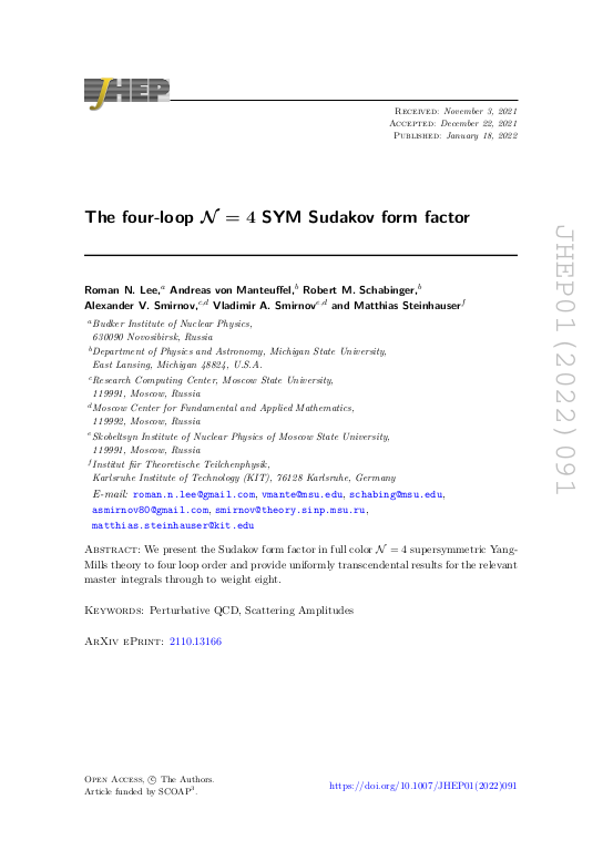 Cover der Publikation