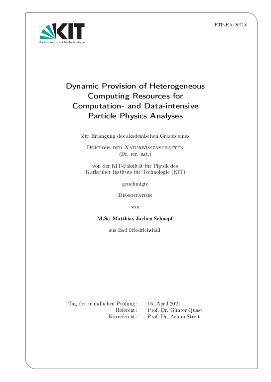 Cover der Publikation