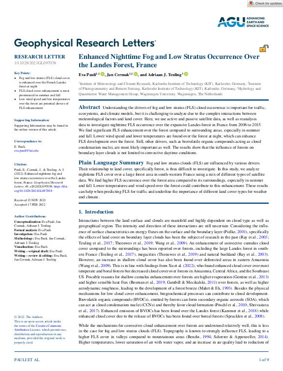 Cover der Publikation