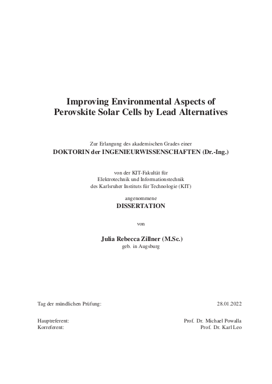 Cover der Publikation