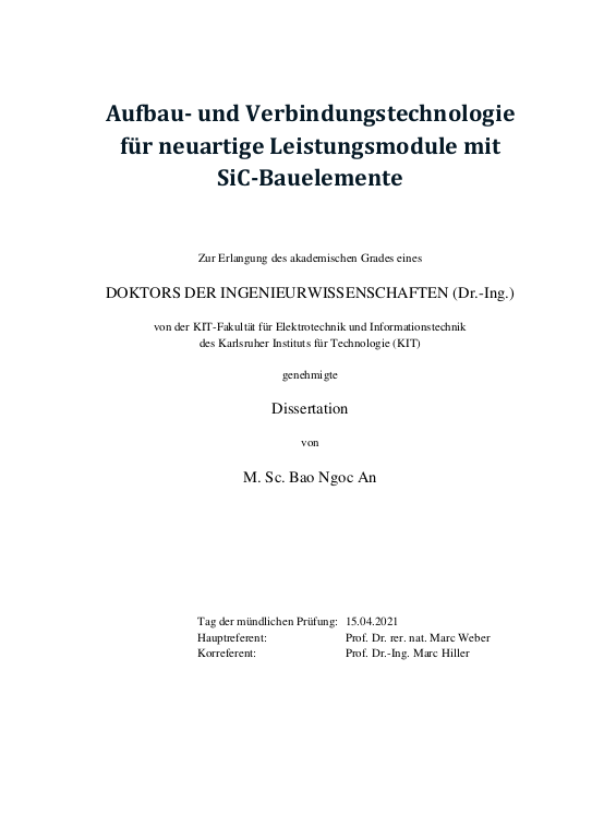 Cover der Publikation