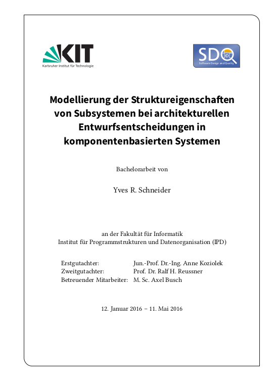 Cover der Publikation