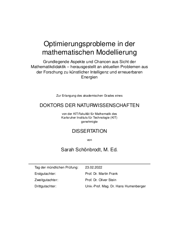Cover der Publikation