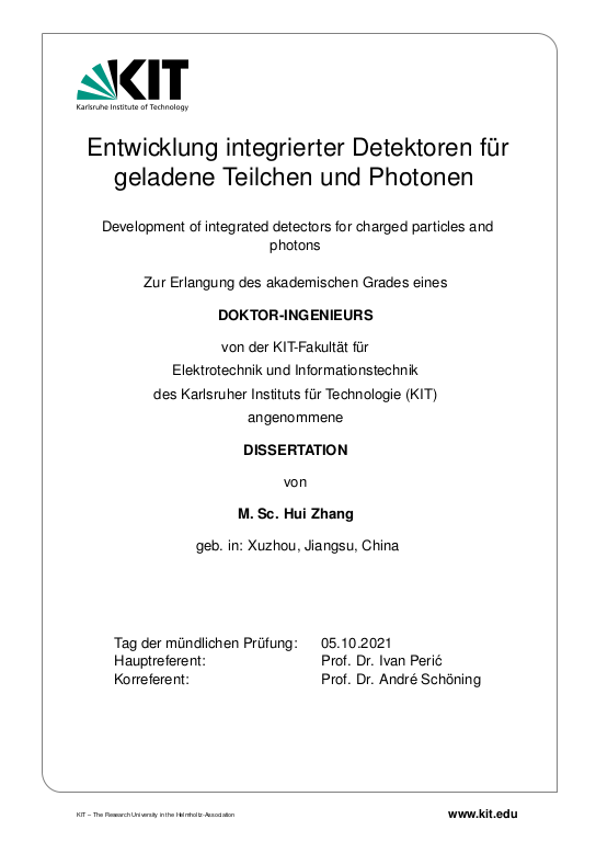 Cover der Publikation