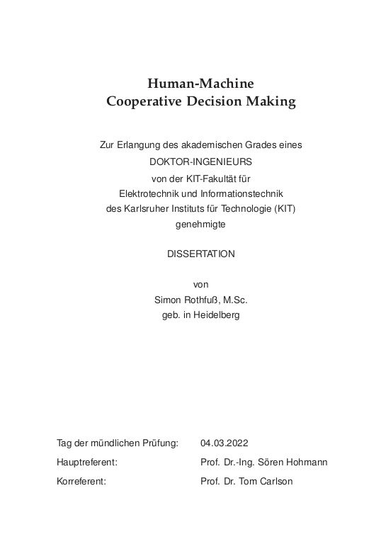 Cover der Publikation