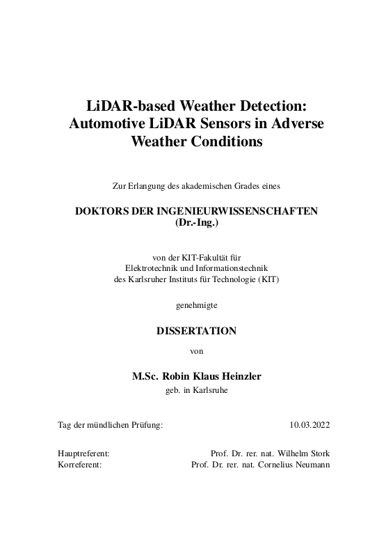 Cover der Publikation