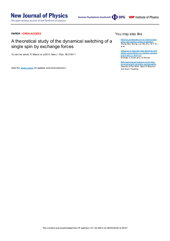 Cover der Publikation