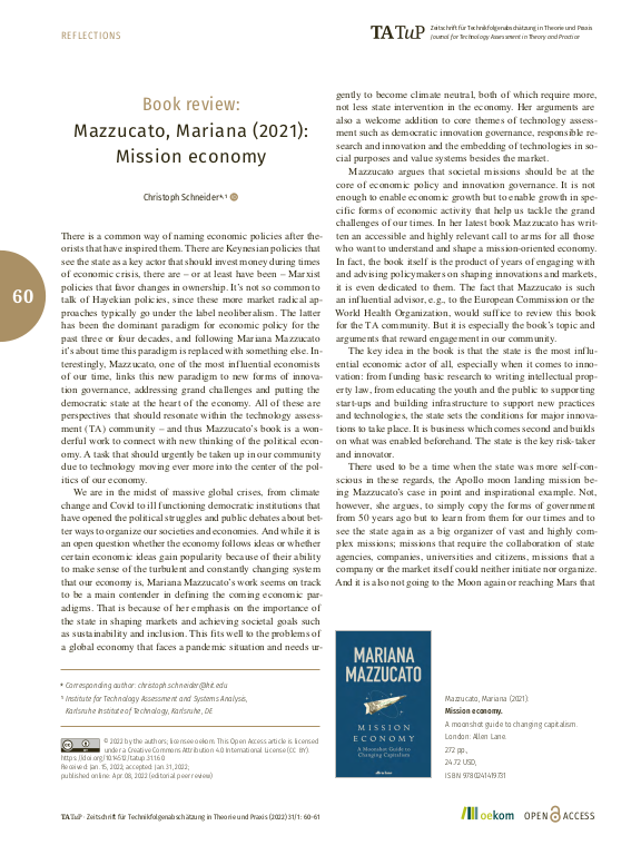 Cover der Publikation