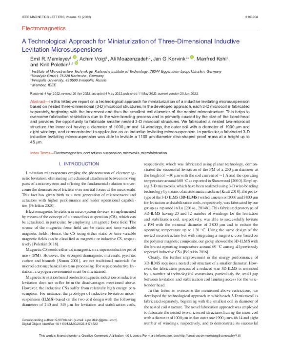 Cover der Publikation