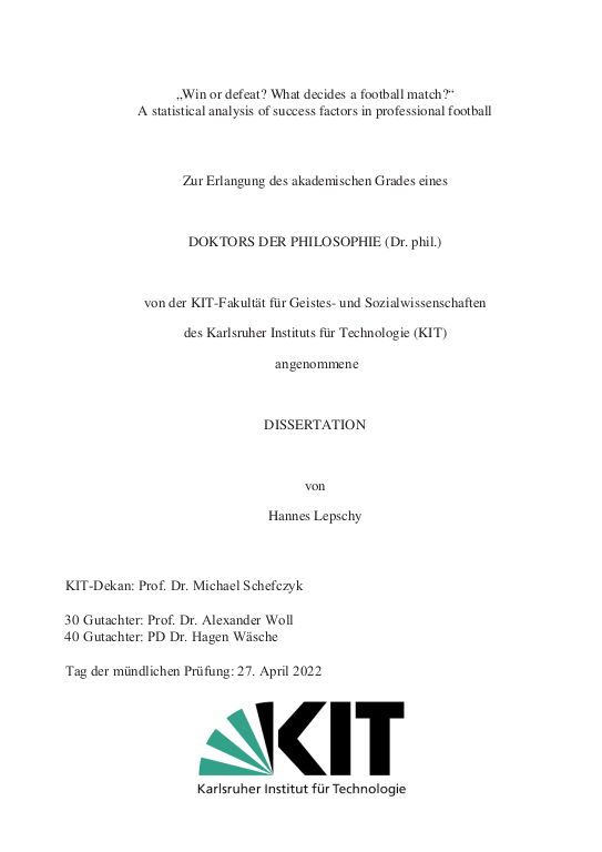 Cover der Publikation