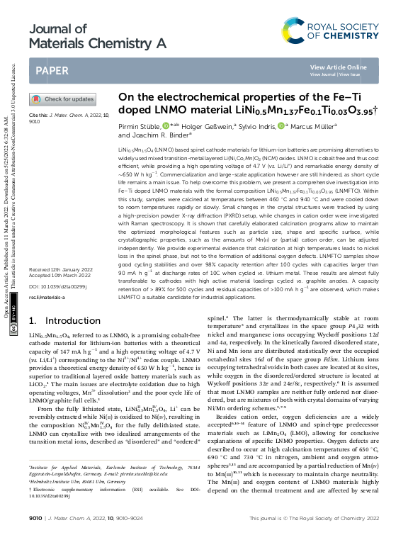 Cover der Publikation